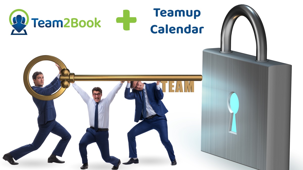 Teamup plus Team2Book the availability scheduling app