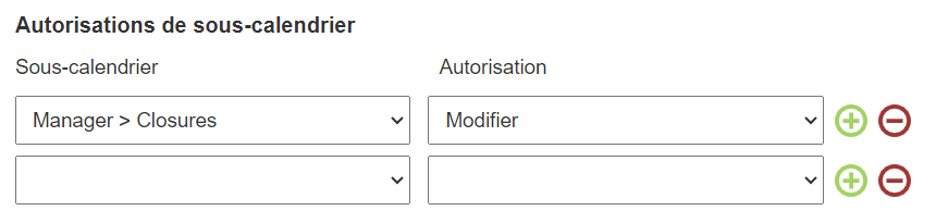 ajout d'un sous-calendrier Teamup