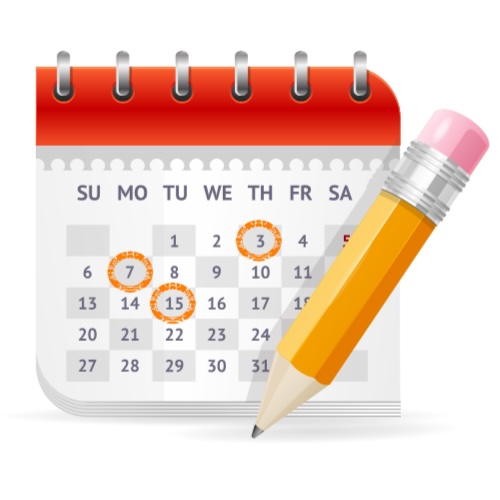 Paper and Pencil scheduling