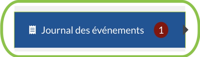 Journal des événements