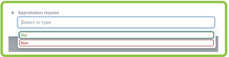 Aperçu dans Teamup du champ personnalisé supplémentaire ajouté.