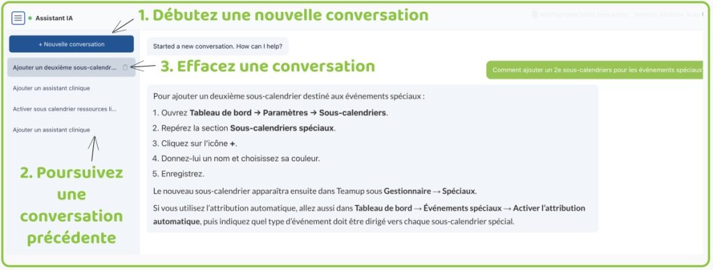 Conversation avec l'Intelligence Artificielle de Team2Book